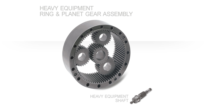 Heavy Equipment Ring & Planet Gear Assembly / Heavy Equipment Shaft
